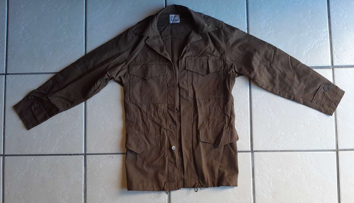1981 SADF Border War Field Dress Jacket. MARBURG MFFRS.  Size:  X-Small.