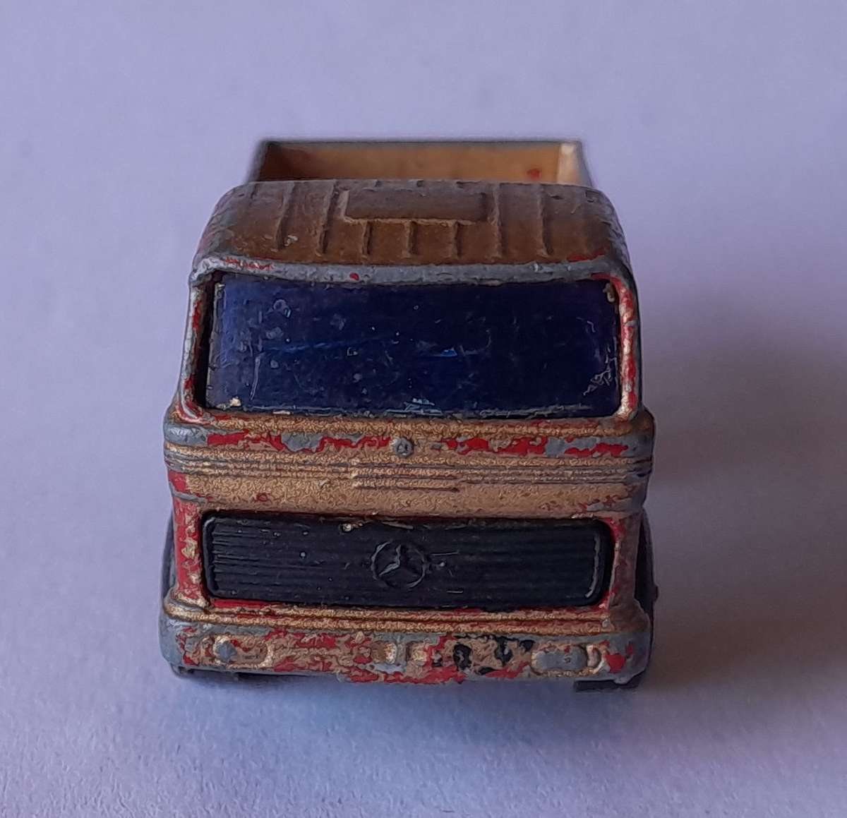 1970's Lesney Matchbox Die Cast Mercedes Truck.