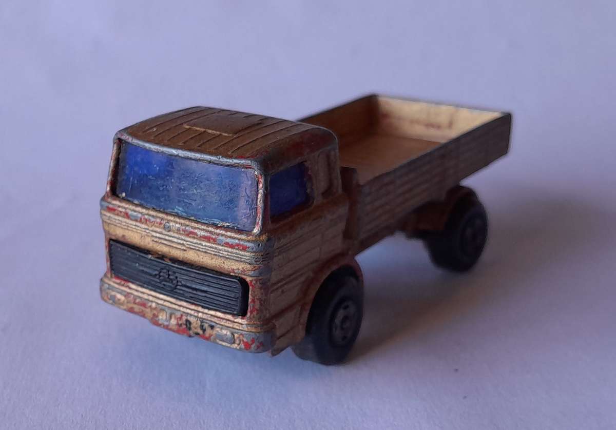 1970's Lesney Matchbox Die Cast Mercedes Truck.
