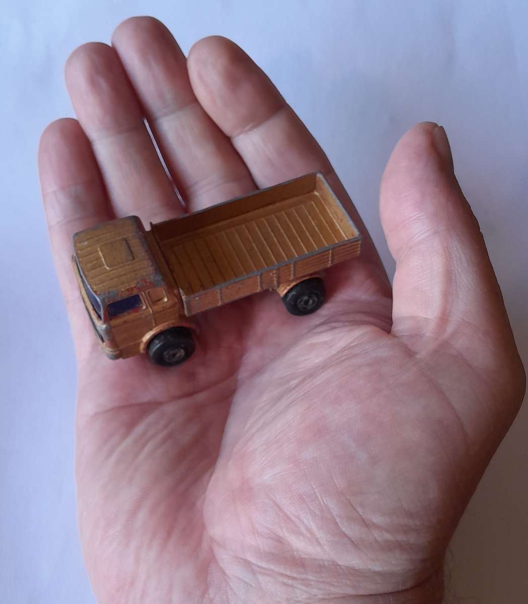 1970's Lesney Matchbox Die Cast Mercedes Truck.