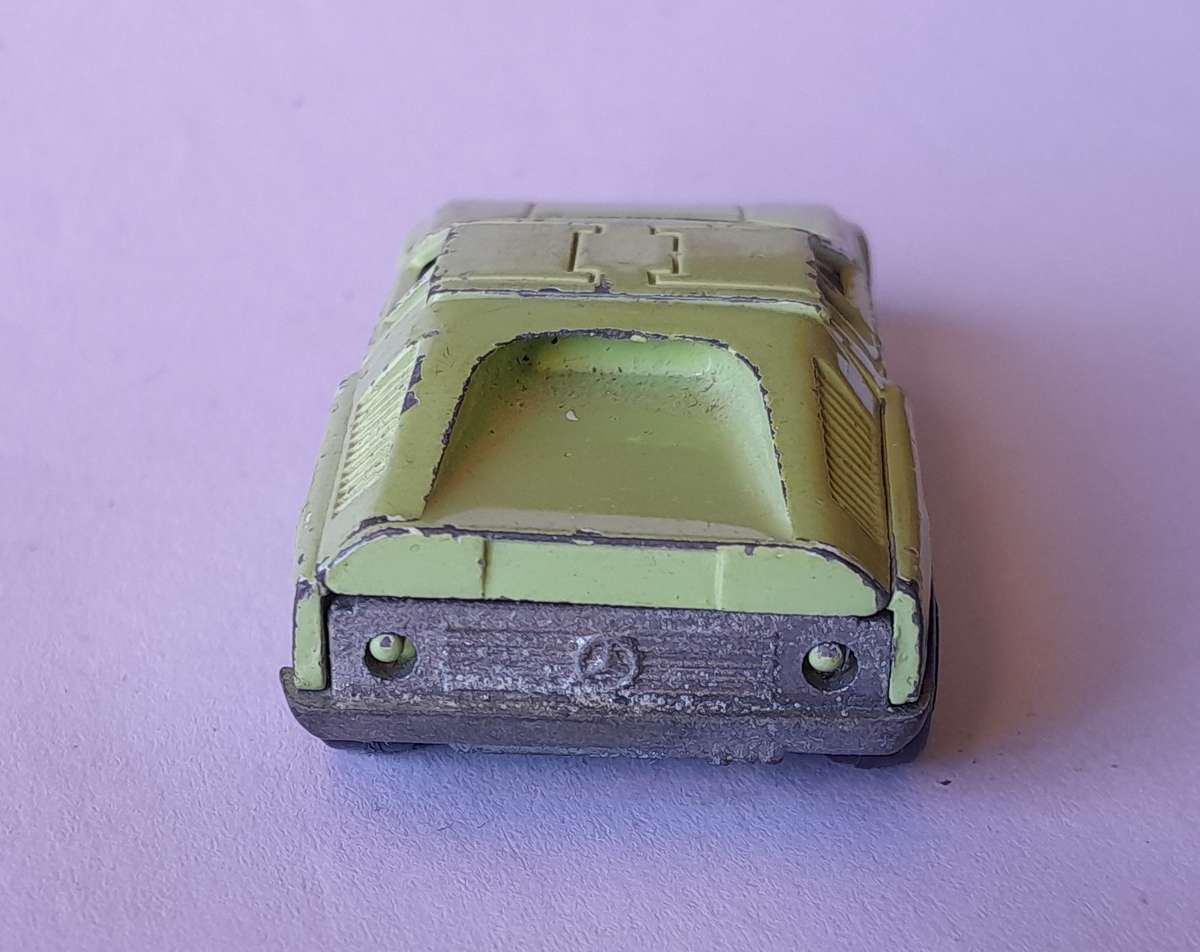 Rare 1970's Lintoy Die Cast Mercedes Benz C-111. Opening Rear.