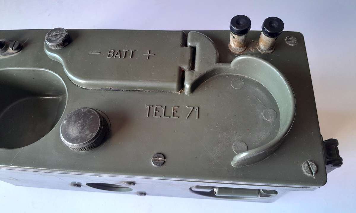 SADF Border War Tele 71 Field Telephone (2 of 2).  Untested.