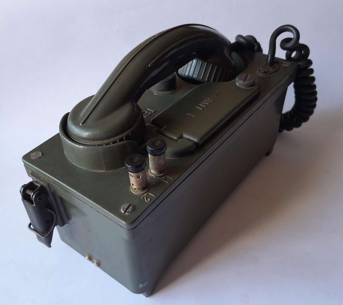 SADF Border War Tele 71 Field Telephone (2 of 2).  Untested.
