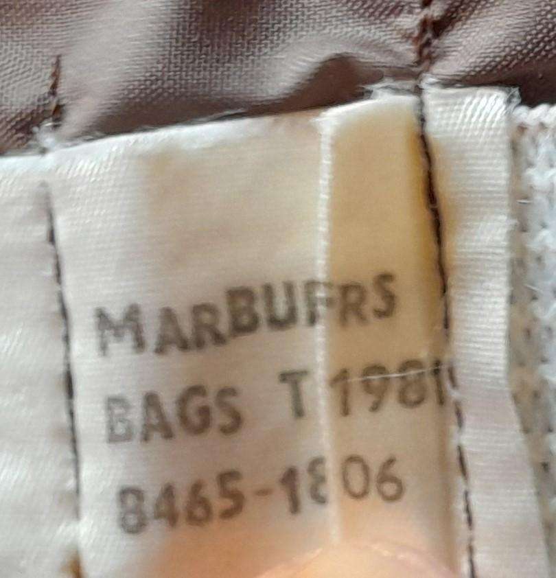 1981 SADF Border War Toilet Bag.  Marburg Mnfrs.  Mint Condition.