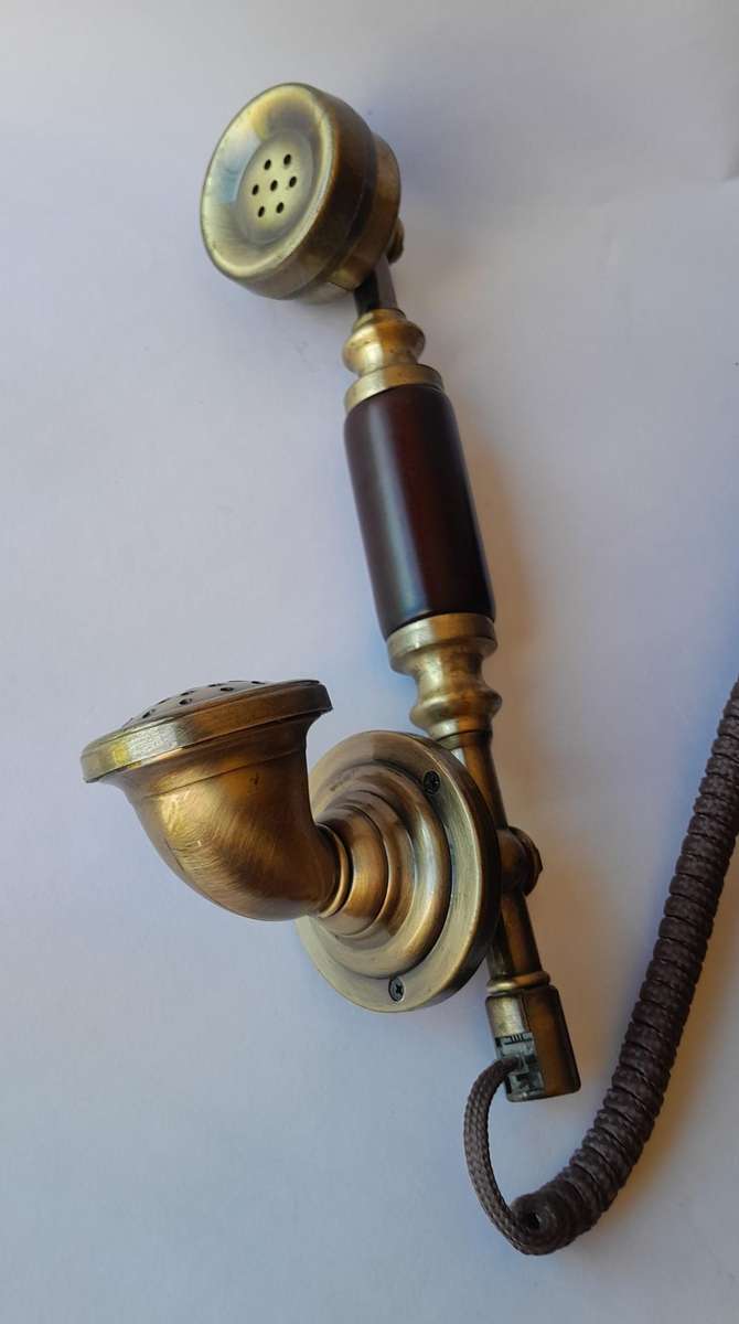 Vintage Replica Victorian Telephone. Untested.