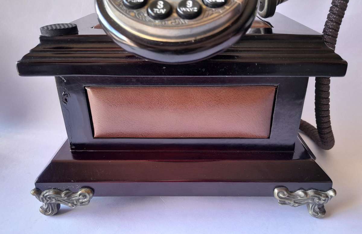 Vintage Replica Victorian Telephone. Untested.