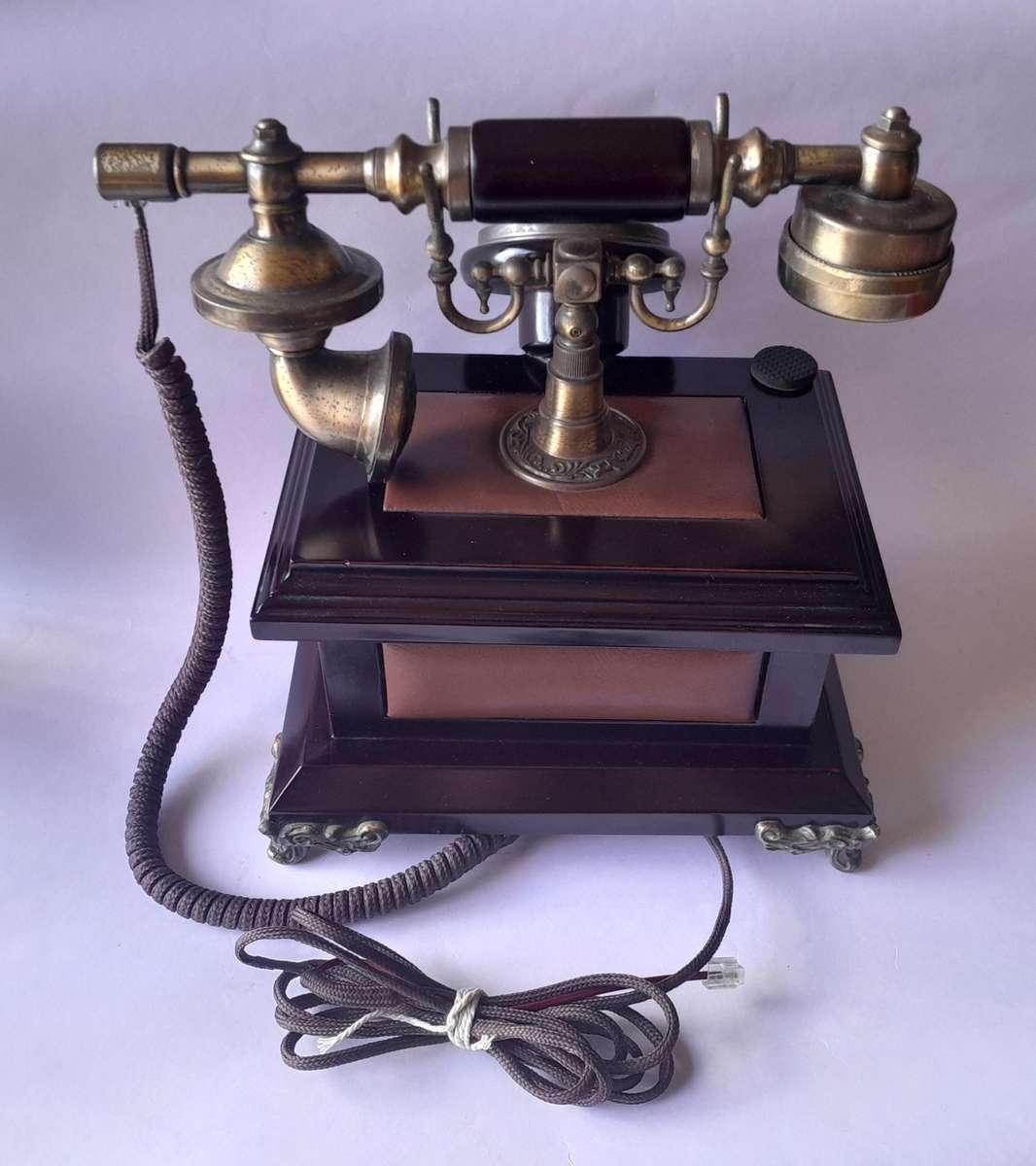 Vintage Replica Victorian Telephone. Untested.