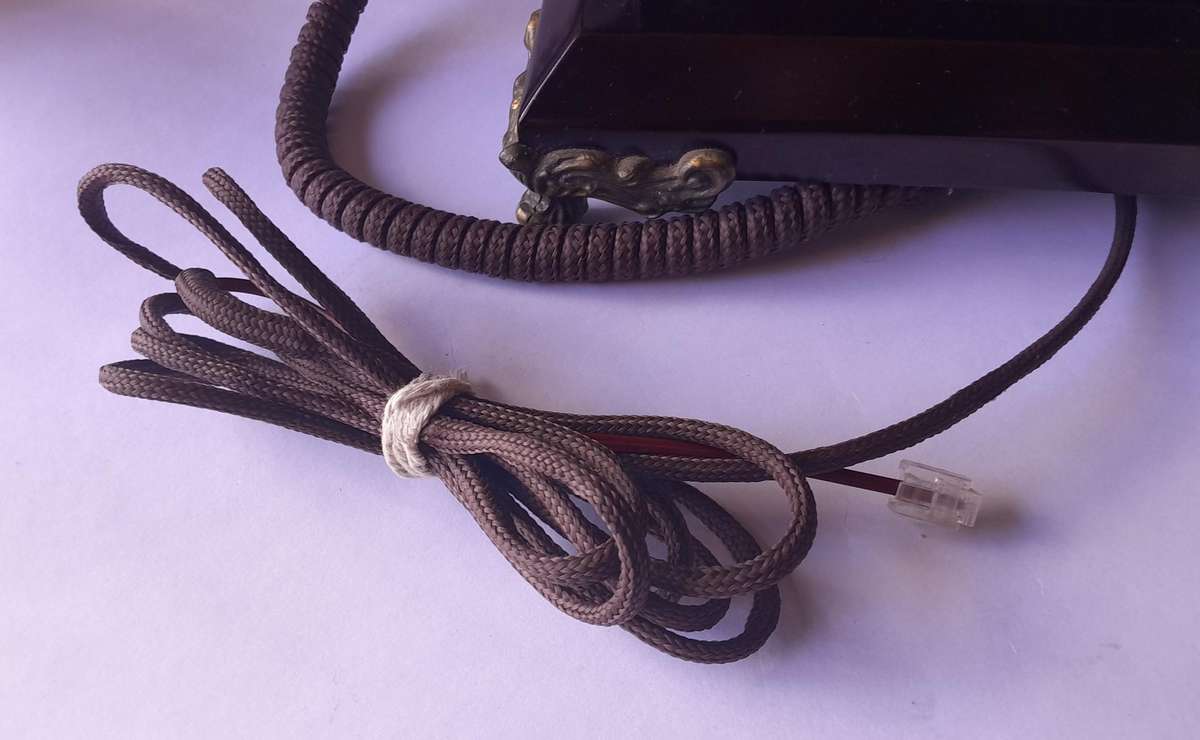 Vintage Replica Victorian Telephone. Untested.