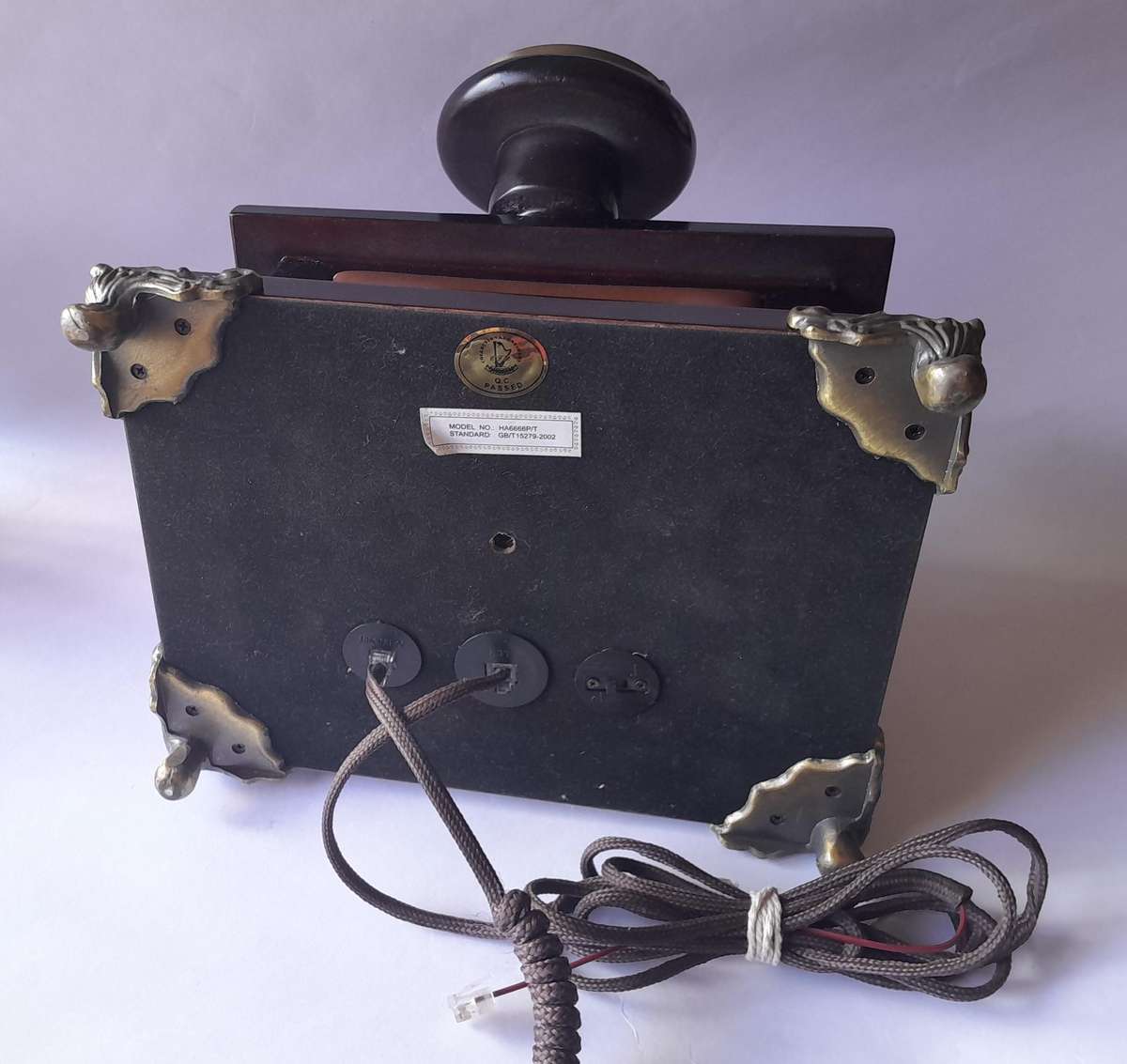 Vintage Replica Victorian Telephone. Untested.