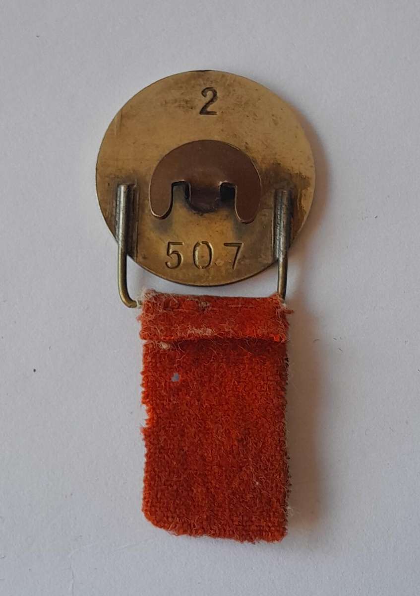 WW2 SA On Service/ Op Diens Badge.