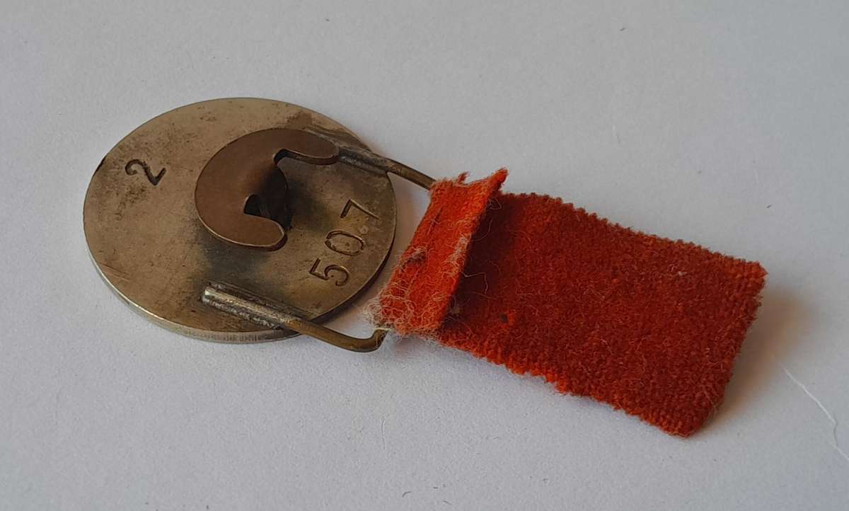 WW2 SA On Service/ Op Diens Badge.