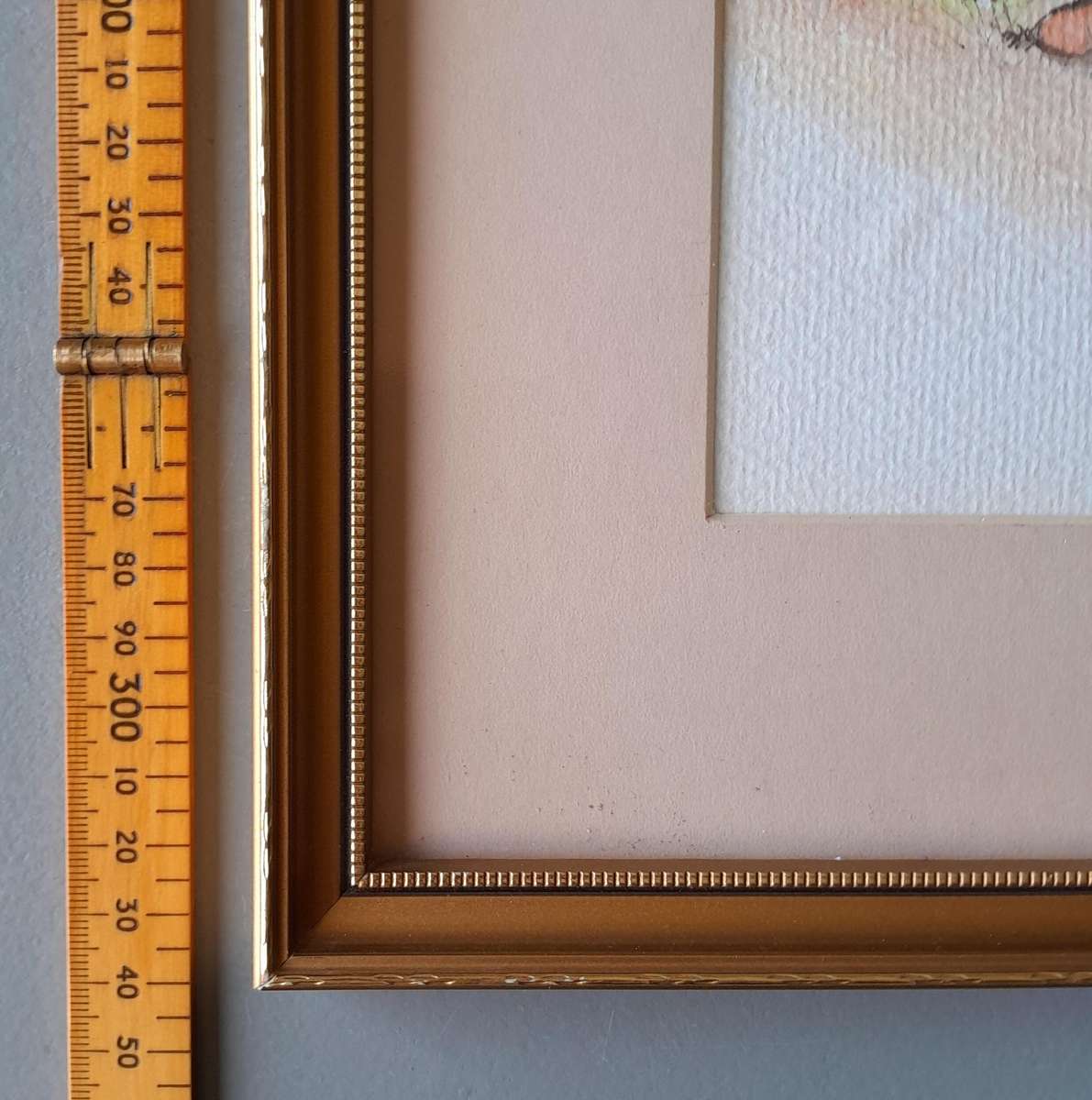 SA Artist Elize Heyneke Framed Watercolour.  "Aloes".  Signed and Dated.  47.5 x 33cm