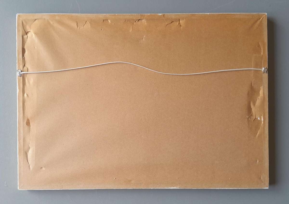 SA Artist Elize Heyneke Framed Watercolour.  "Aloes".  Signed and Dated.  47.5 x 33cm