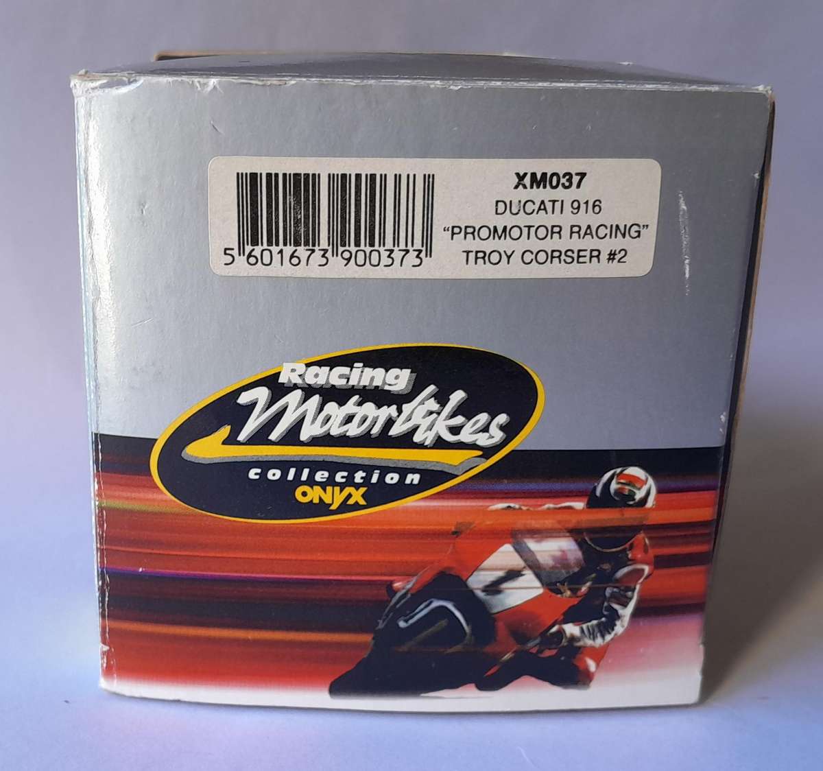 Vintage Onyx Die-Cast Troy Corser #2 Ducati 916 Promotor Racing.  Scale 1/24.  Original Packaging.
