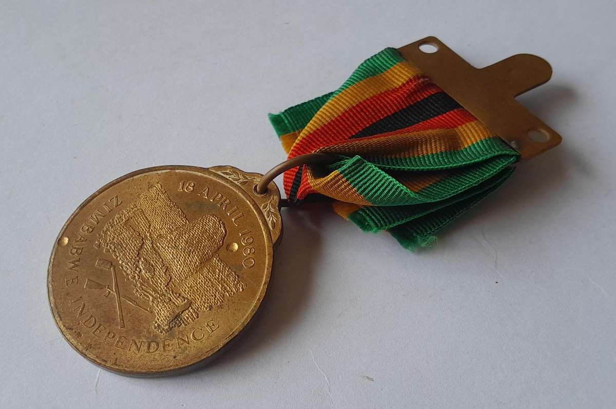 Zimbabwe 1980 Independence Medal.