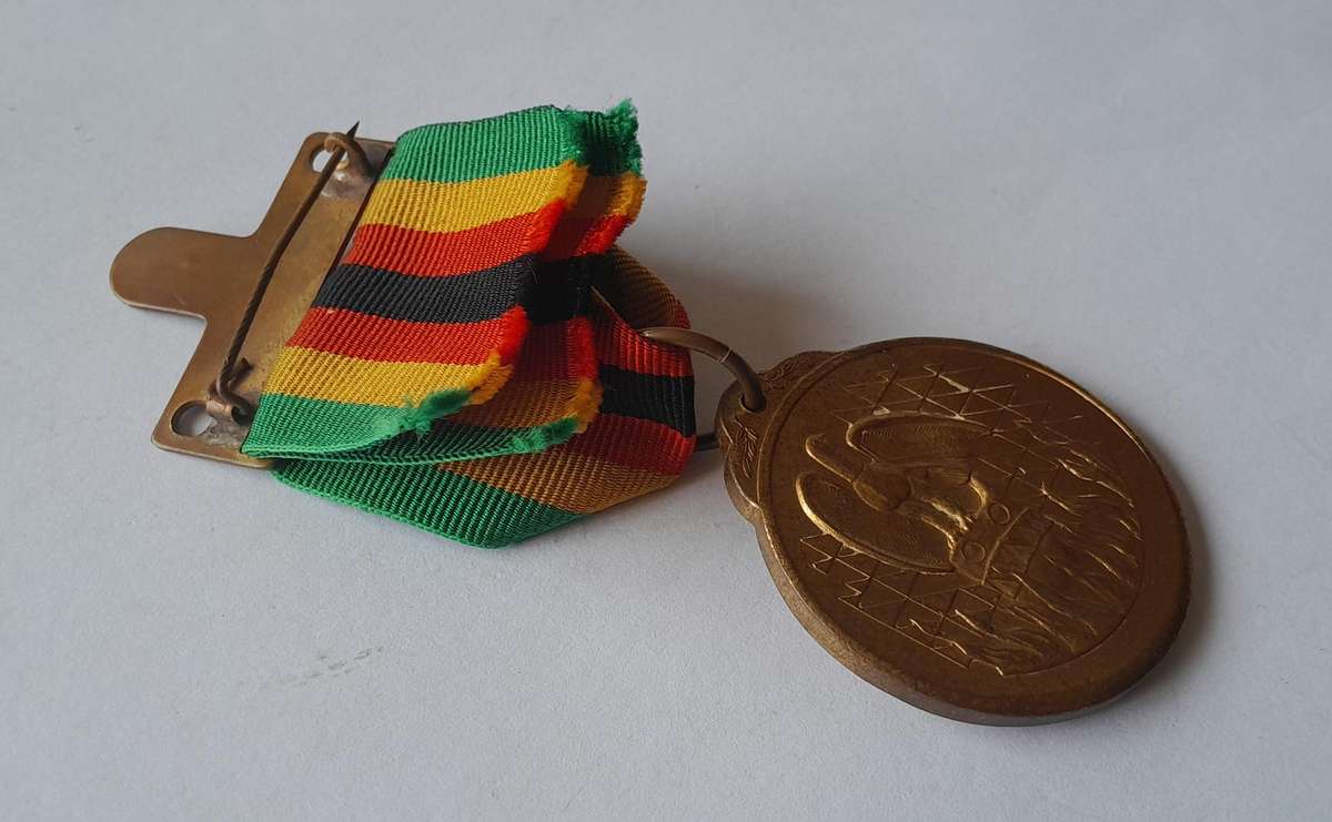Zimbabwe 1980 Independence Medal.