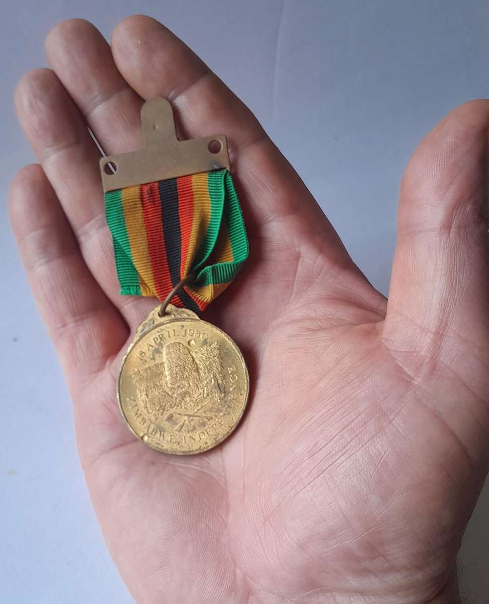 Zimbabwe 1980 Independence Medal.
