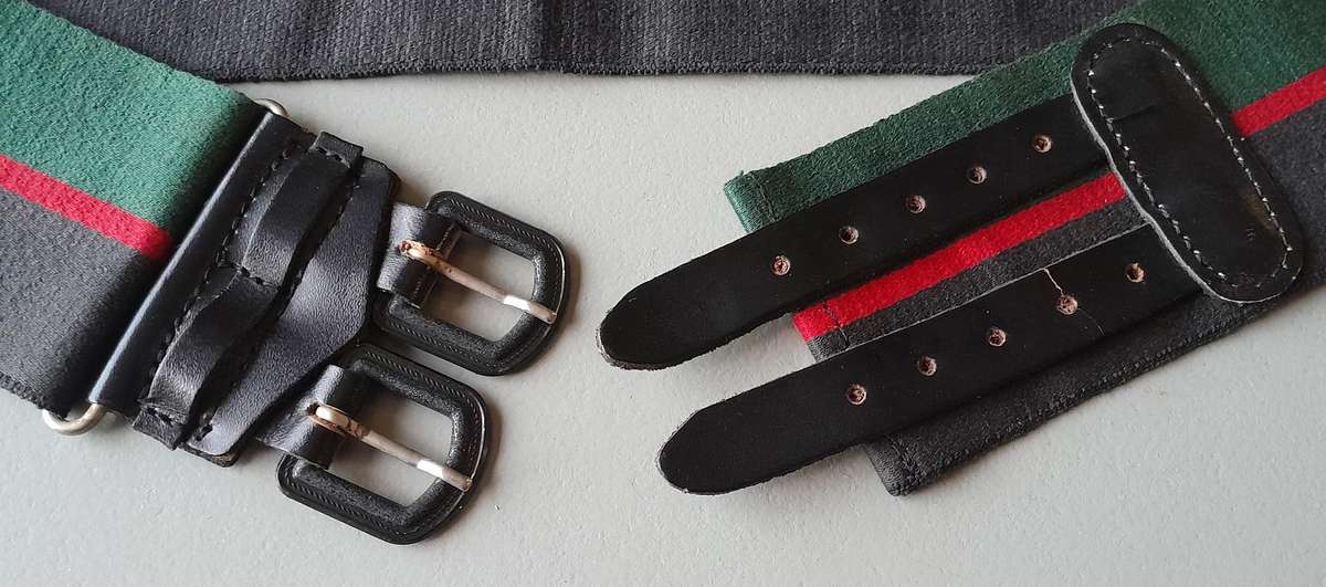 Vintage Rhodesian Regiment Bush War Stable Belt.  Excellent Condition.