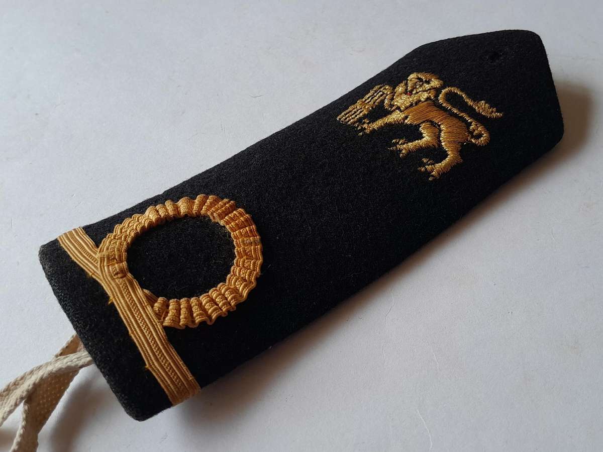 Pair SADF Navy Sub-Lieutenant Rank Epaulettes.