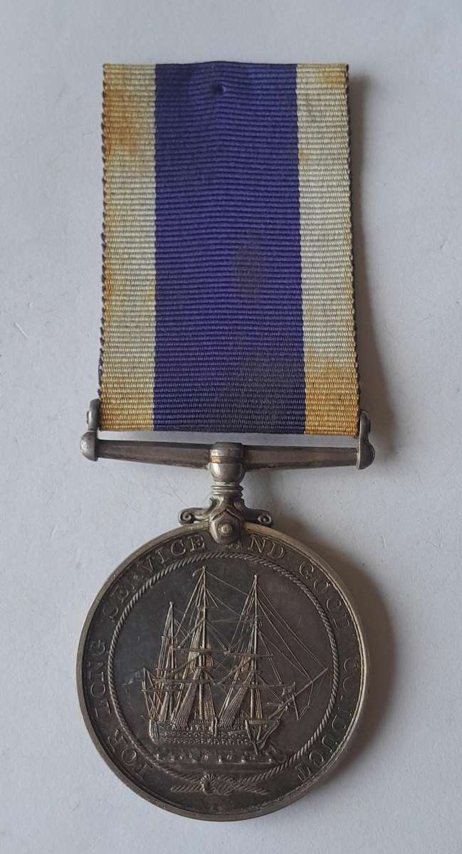 "Reserved" WW1 Royal Navy Long Service and Good Conduct Medal To "R.M.A. 10235 H.VASE. GNR. R.M.A."