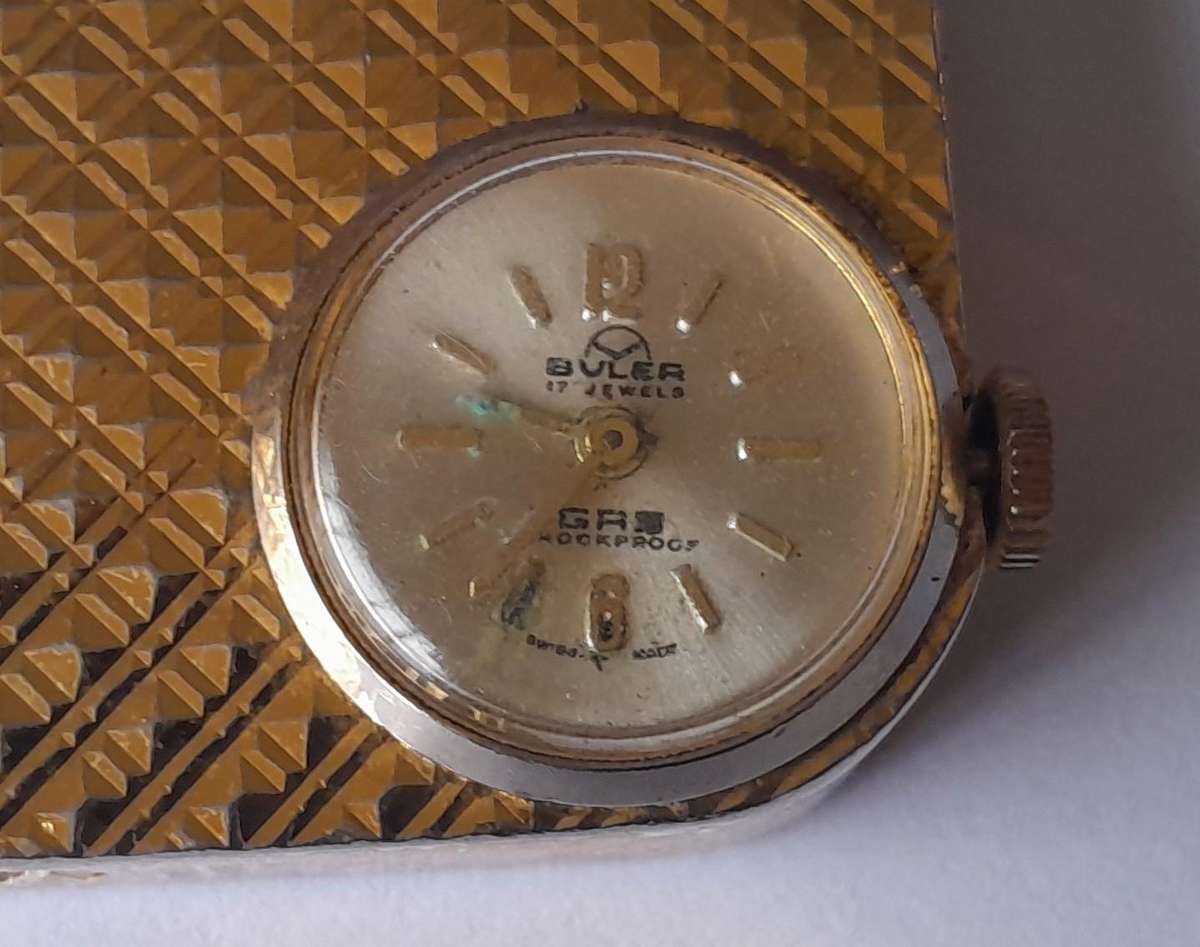 Rare 1950's Buler Watch Lighter.  Swiss Made.