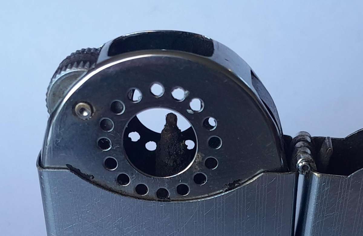 Rare 1960's Japanese "Zenith" Windproof Pipe & Cigarette Lighter.