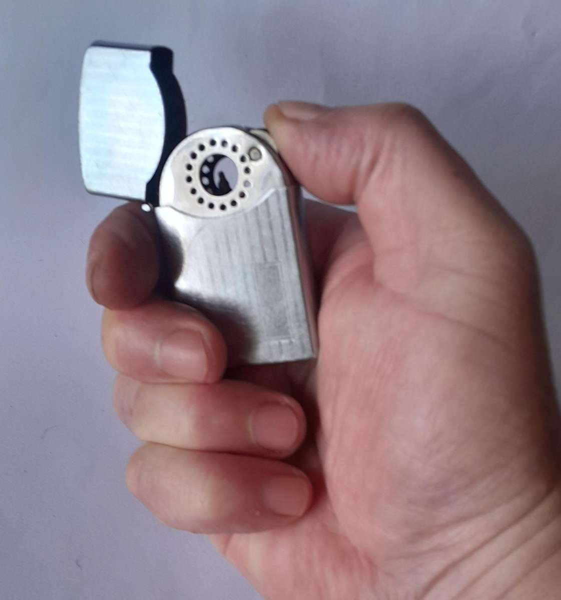 Rare 1960's Japanese "Zenith" Windproof Pipe & Cigarette Lighter.