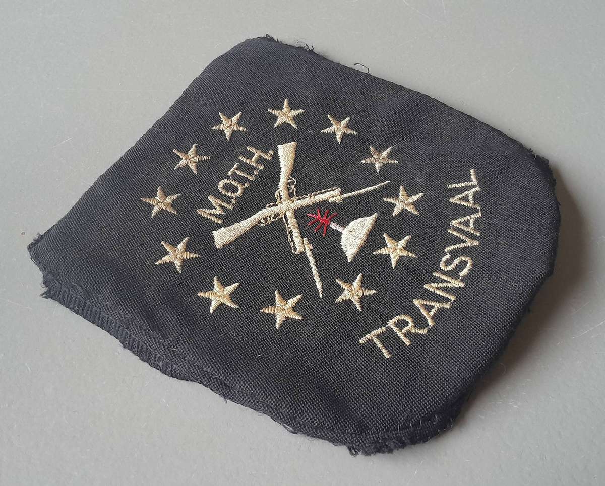 Vintage Transvaal M.O.T.H Blazer Badge.