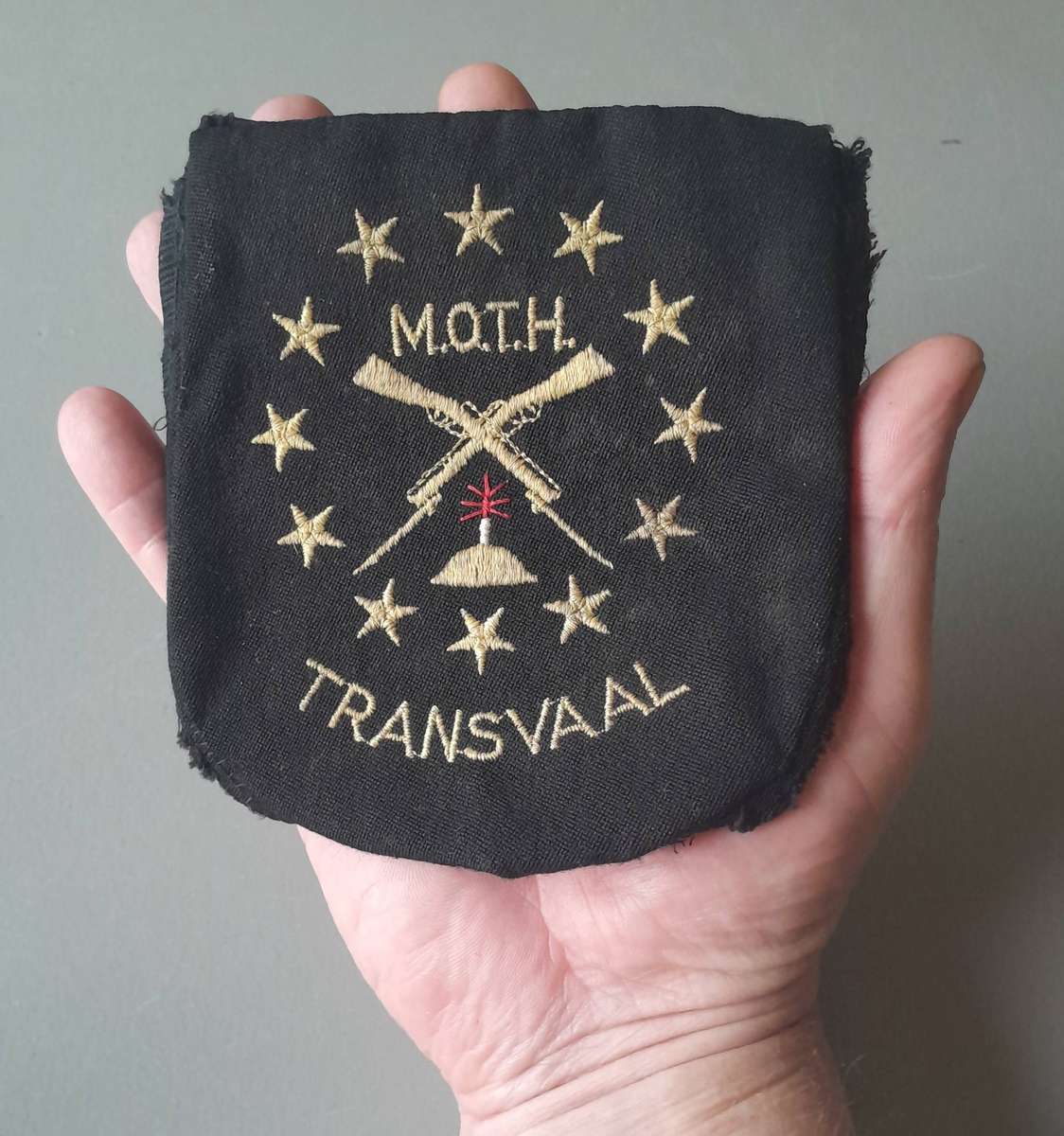 Vintage Transvaal M.O.T.H Blazer Badge.
