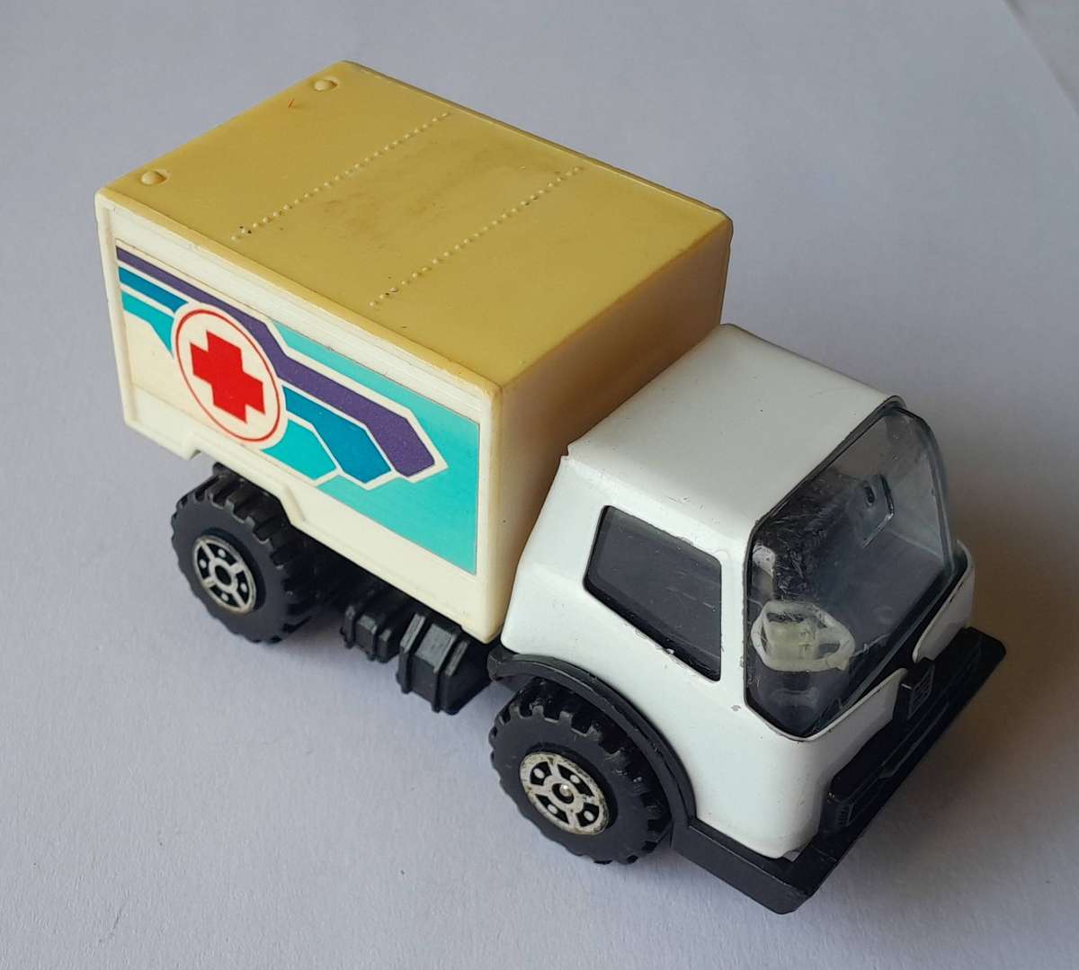 Vintage Chinese Tonka Style Sheet Metal Truck.