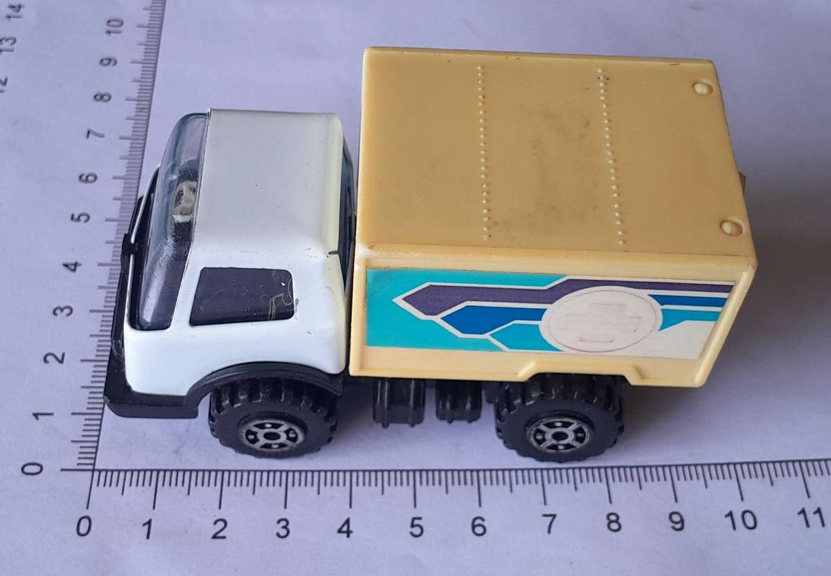 Vintage Chinese Tonka Style Sheet Metal Truck.