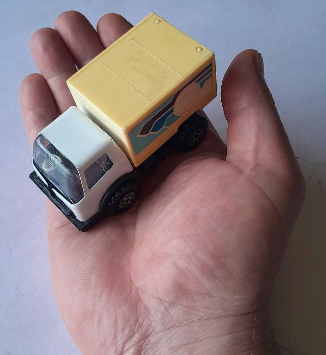 Vintage Chinese Tonka Style Sheet Metal Truck.