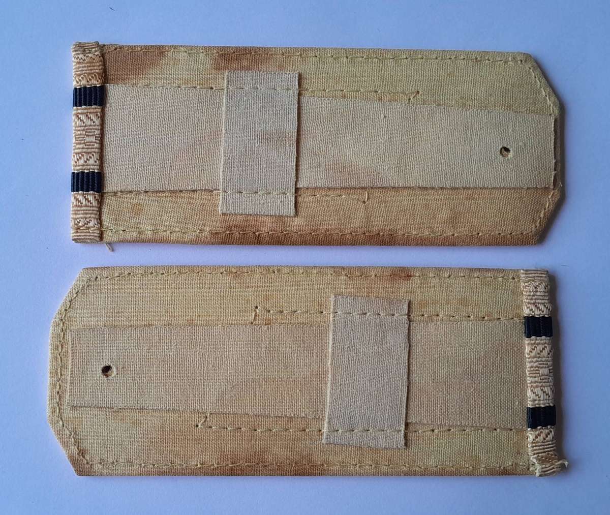 Pair Vintage USSR Soviet Navy Officer's Parade Epaulettes.