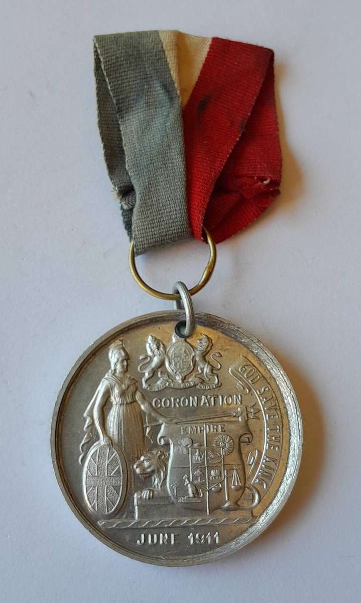 1911 King George V and Queen Mary Coronation Medal.  Excellent Condition.
