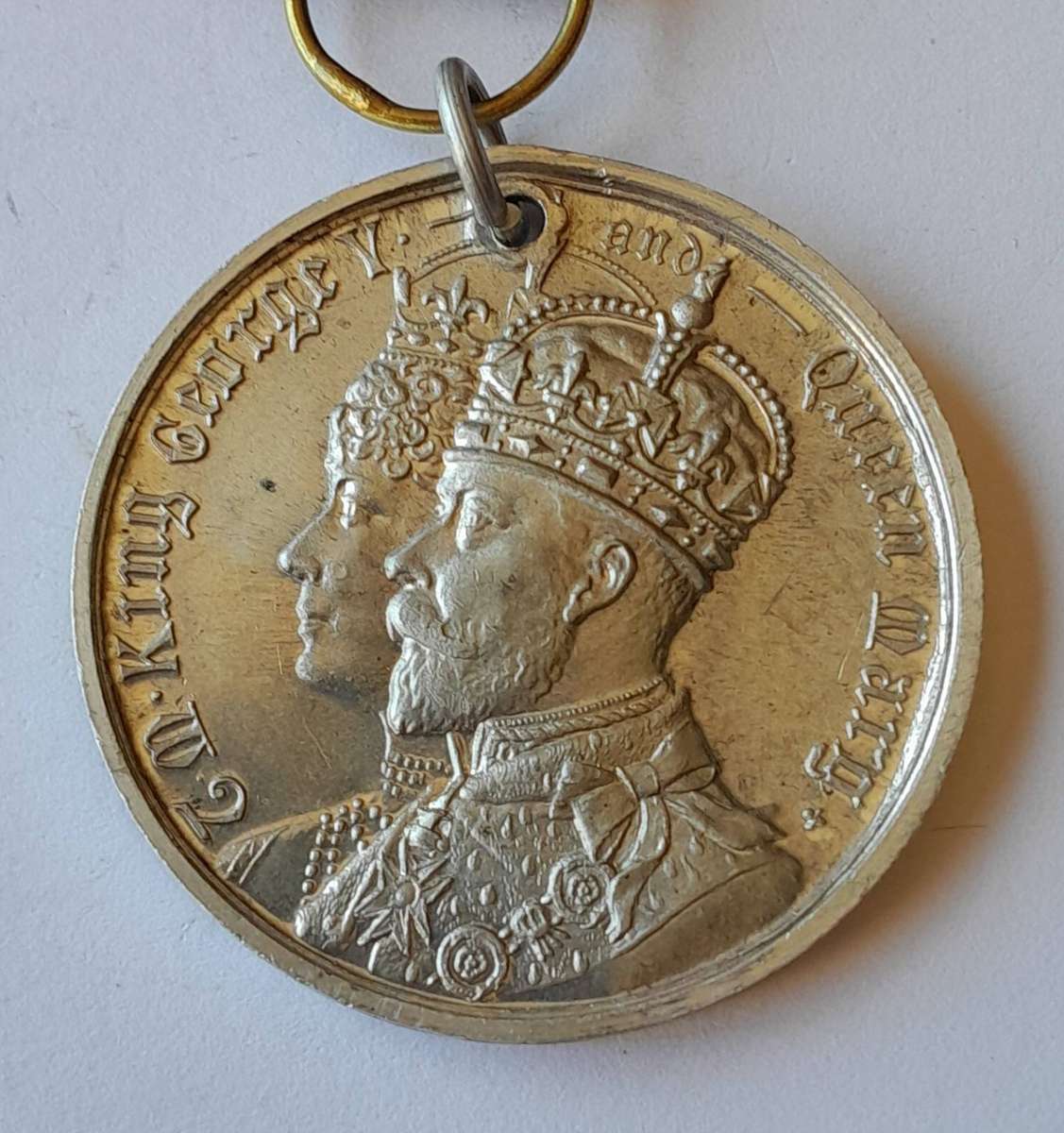 1911 King George V and Queen Mary Coronation Medal.  Excellent Condition.