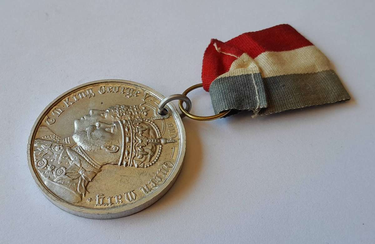 1911 King George V and Queen Mary Coronation Medal.  Excellent Condition.