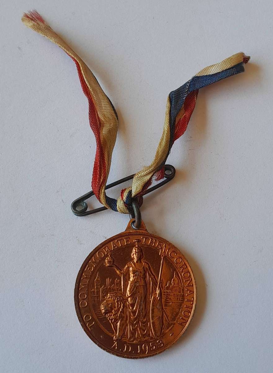 1953 Coronation of Queen Elizabeth II Medal.