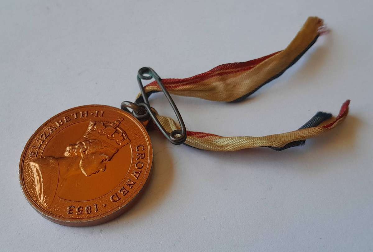 1953 Coronation of Queen Elizabeth II Medal.