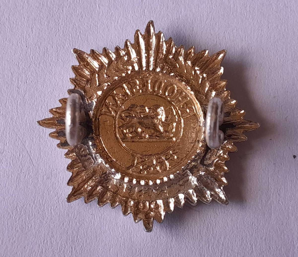 Rhodesian Army Services Corps Collar Badge.  Lugs Intact.