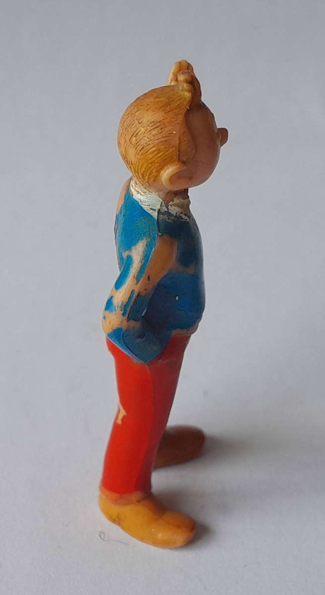 Vintage Tintin Vinyl Figurine by Heimo.