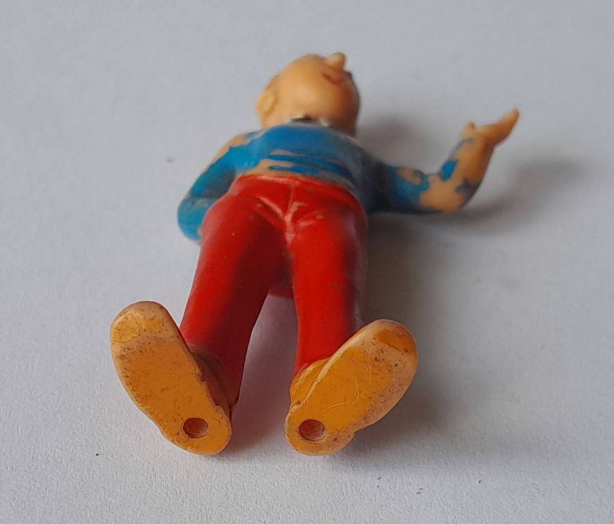 Vintage Tintin Vinyl Figurine by Heimo.