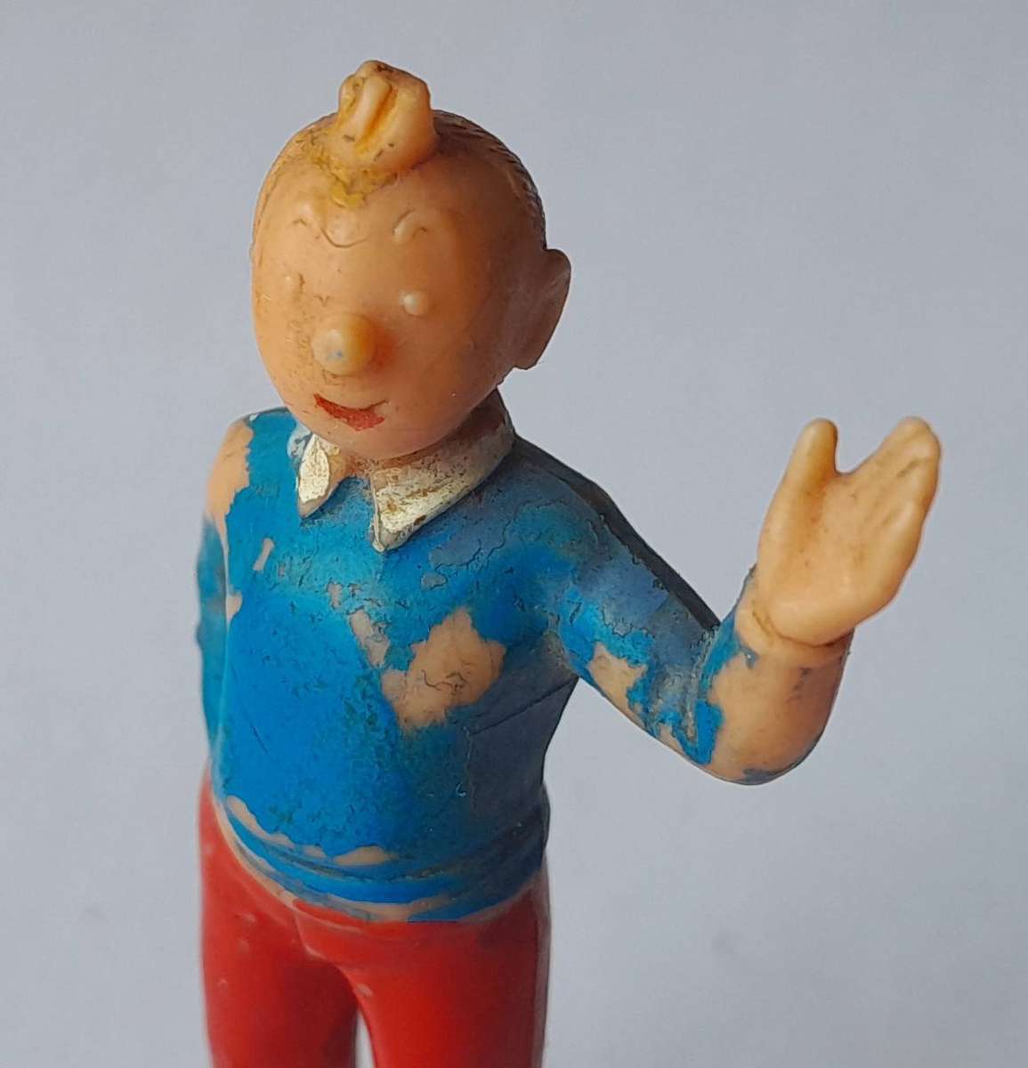 Vintage Tintin Vinyl Figurine by Heimo.