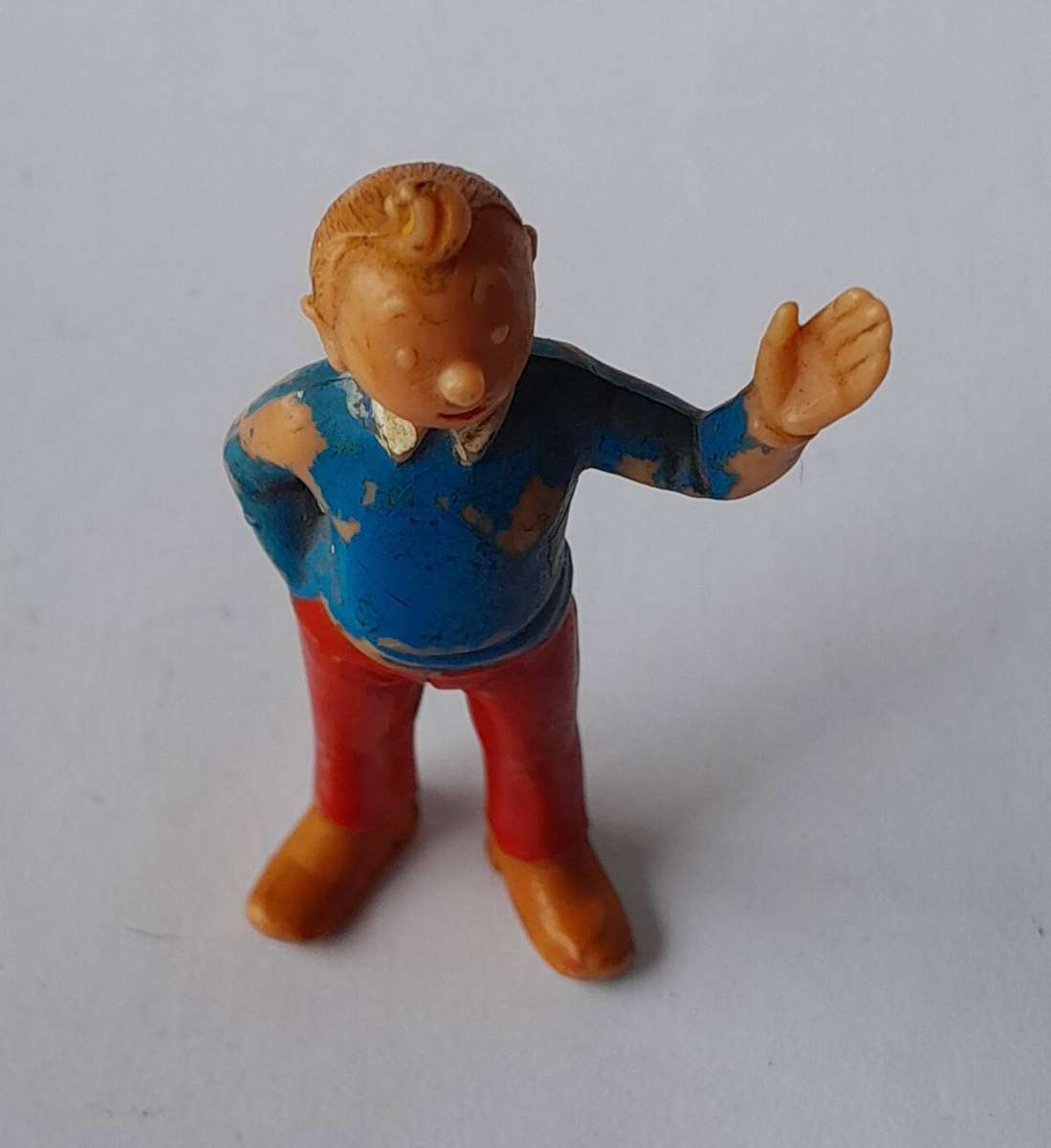 Vintage Tintin Vinyl Figurine by Heimo.