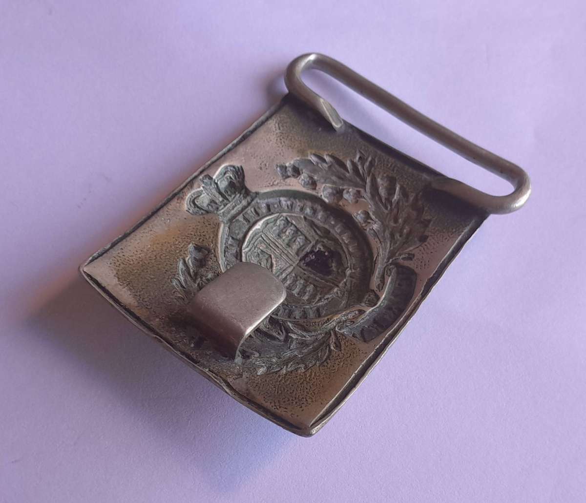 Rare Boer War Cape Garrison Artillery and Engineer Volunteer Corps Belt Buckle.