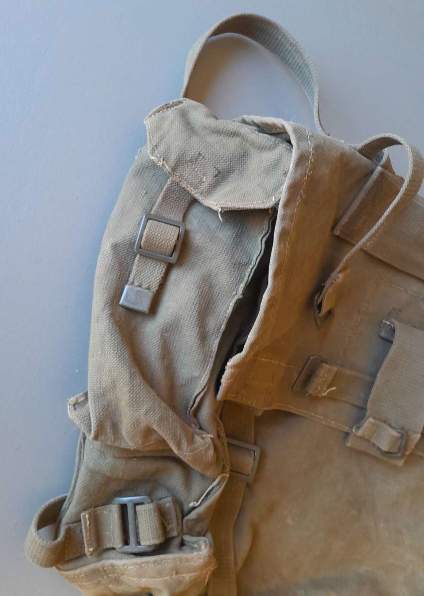 Vintage SADF Webbing Grootsak (Big Bag) Back Pack.