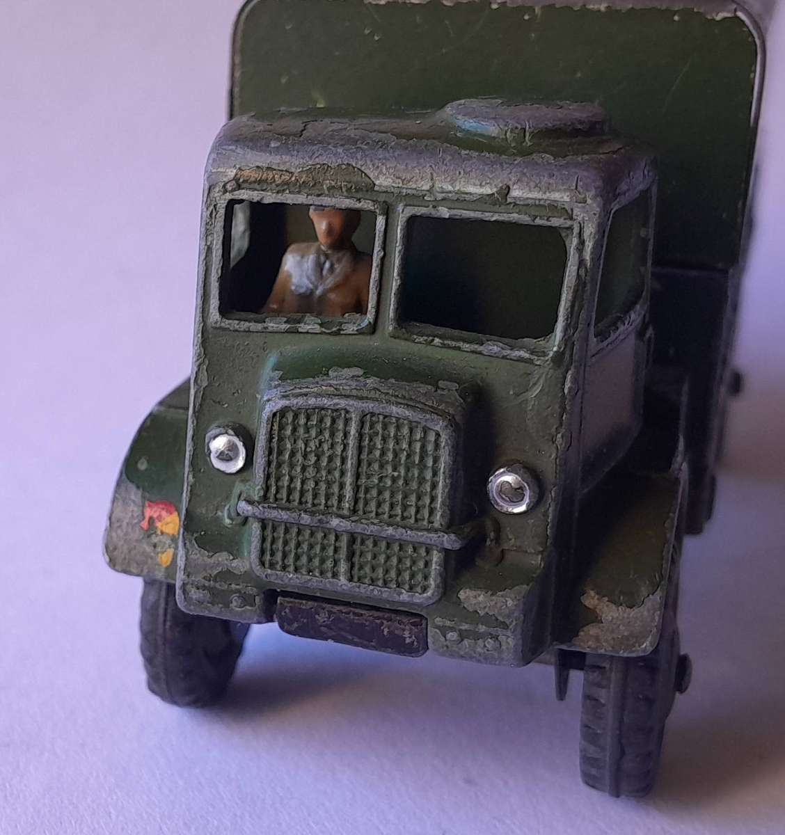 1950's/60's Dinky Toys Army Covered Wagon.  No. 623.  10.5cm.