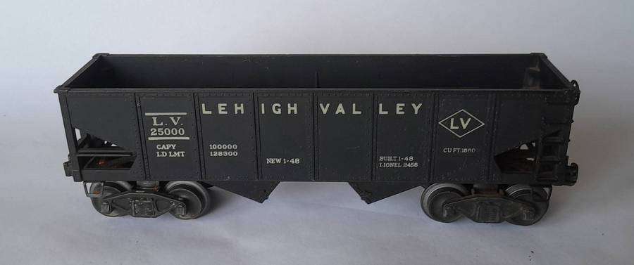 'Reserved' Lionel Loco & Tender, Tank Car, Dump Car, Hopper, Caboose.
