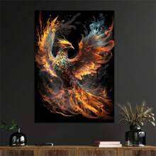 1pc frameless Phoenix Canvas Wall Art For Home Decor,