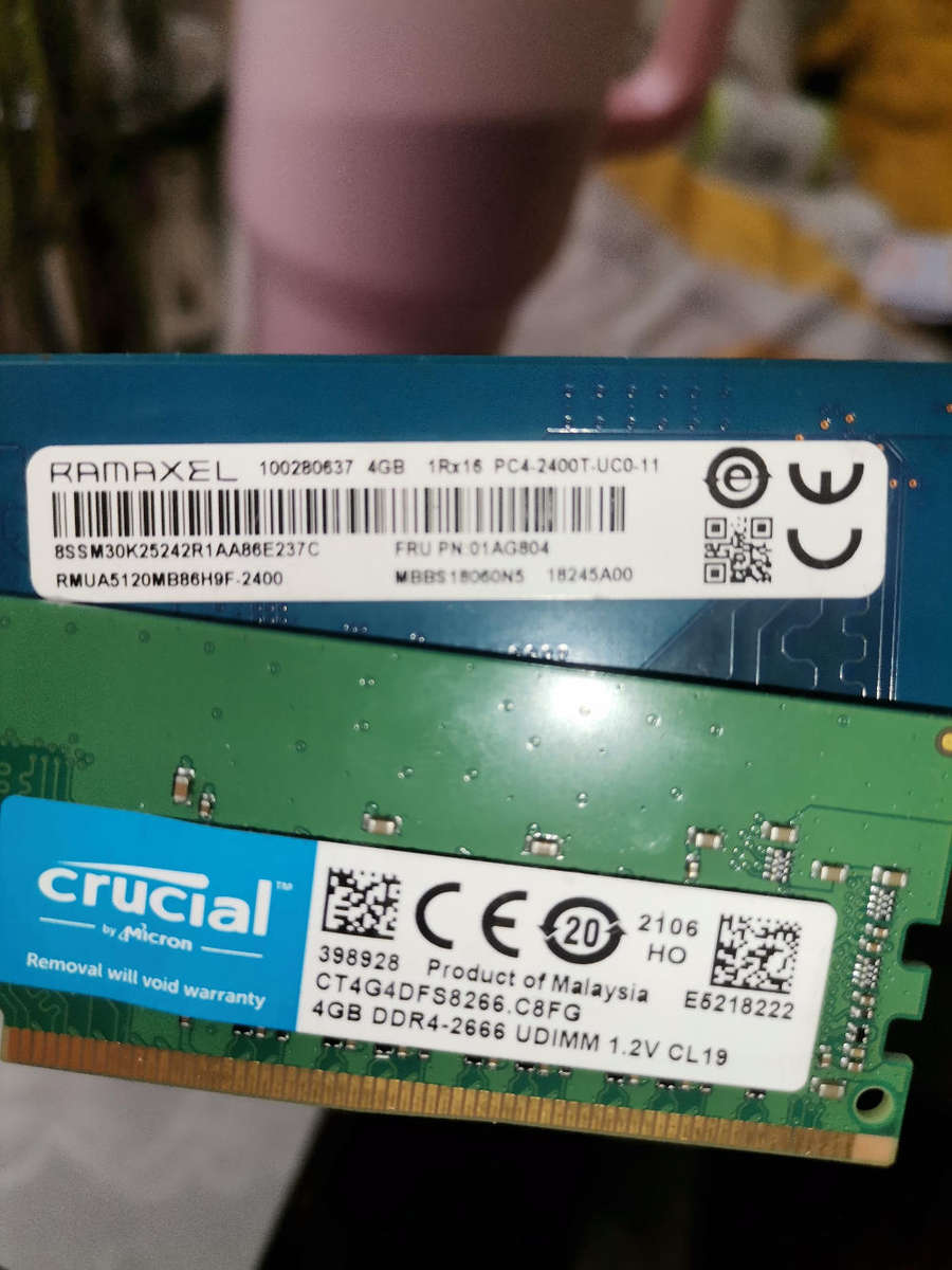 T-Force 16 Gig RAM - DDR4 with LED + FREE separate 8Gig RAM