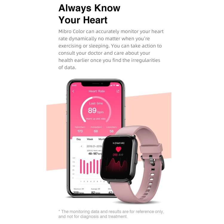 Original Xiaomi Youpin Mibro Color Smart Watch